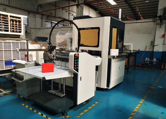 Коробка машины W3183mm L5985mm бумажная клея твердая располагая машину