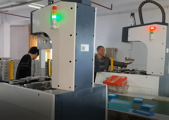 Длина 1mm 100mm складчатости края машины для упаковки коробки одиночной фазы твердая