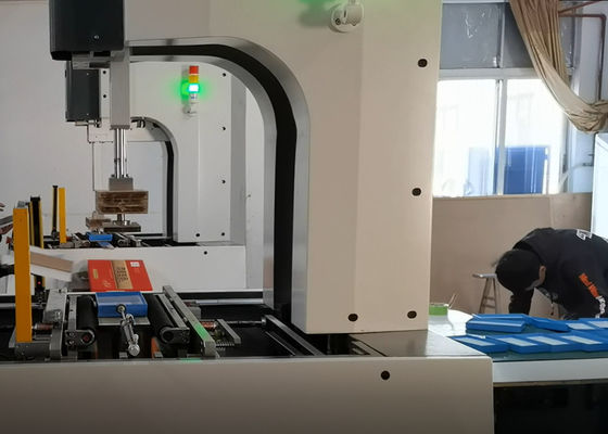 Длина 10mm 100mm складчатости машины для упаковки коробки коммерчески ботинка твердая
